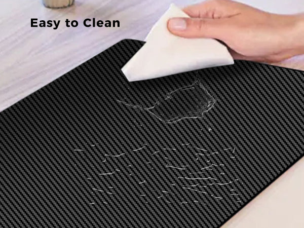 Handcrafted high-end carbon fiber extra-large mouse pad/desk mat, exclusively customized for geeks