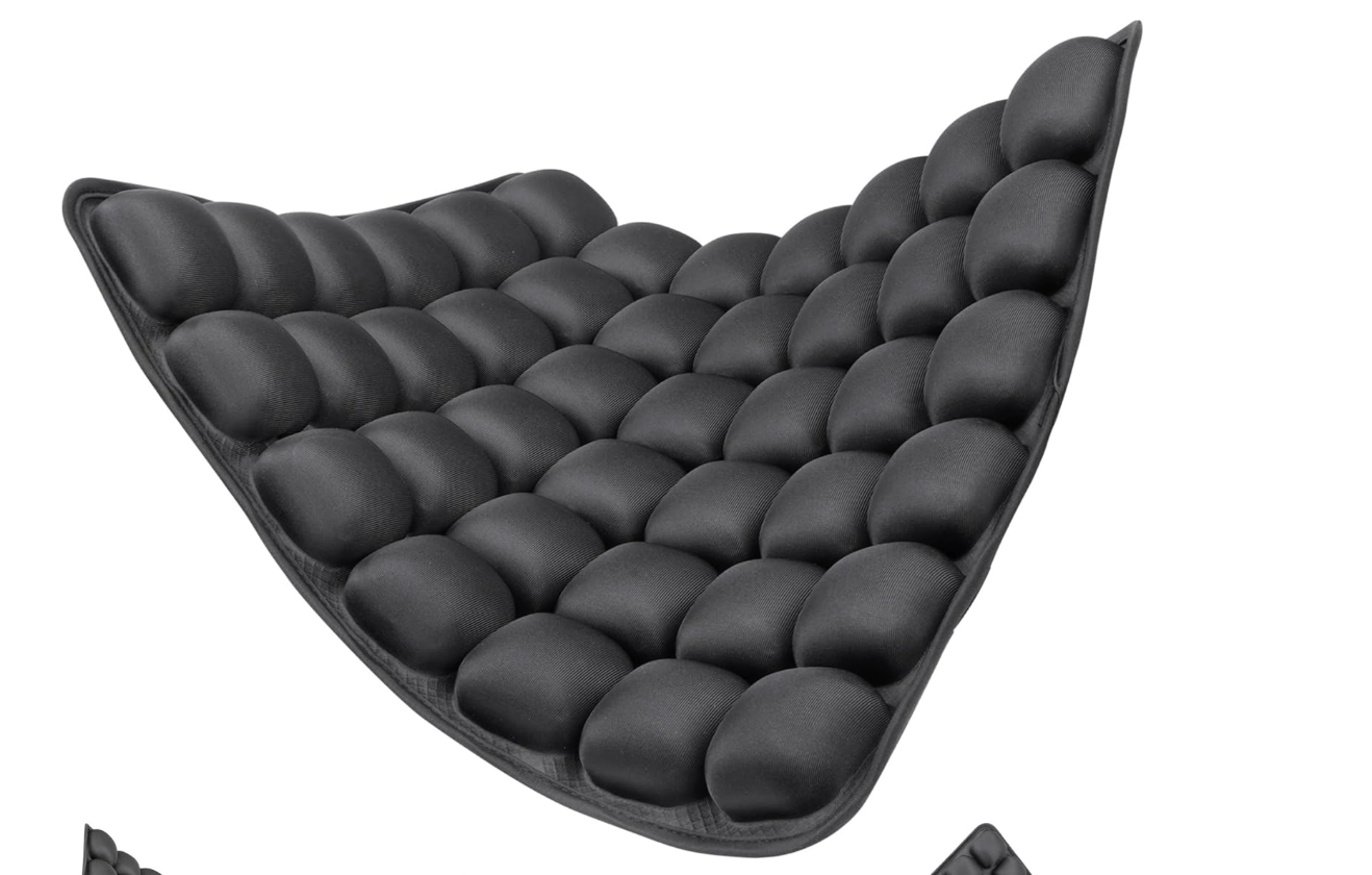 Travel Seat Cushion - Inflatable Airplane Seat Cushion for Travel.Suitable for Long Distance Sedentary People to Use,Easy to Carry, 3D Inflatable Airbag is Ergonomic
